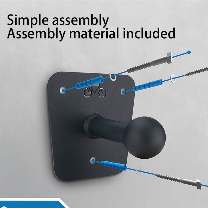 CLSSLVVBN Wall Mount Rear Rack Wall Mounted Hooks For Mountain