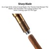 CIGARLOONG Cigar Punch Double Blade Sharp Size Drill Cigar Hole