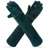 RODISHOMM 23.7" Animal Handling Gloves - Bite Proof Gloves for
