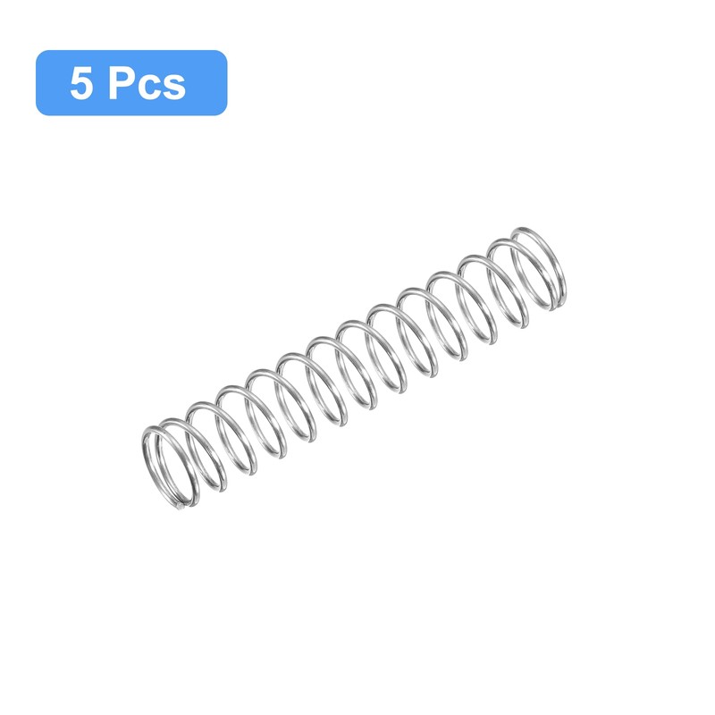QUARKZMAN Compression Spring 304 Stainless Steel 9 mm AD 0.8
