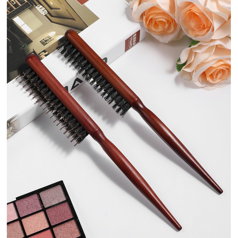 2 Pack Back Combing Brushes, Backcombing Brush, Sleek Hair Brush