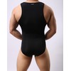 Utcelut Men's Slim One Piece Briefs Jumpsuit Athletic Bodysuit Base