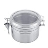 Airtight Coffee Container, Stainless Steel Coffee Container with Cover for
