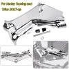 Unbranded Chrome Cylinder Base Cover Fit For Harley Touring Road