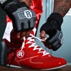 Ringside 3/4 Top Boxing Shoe (Red, 6)