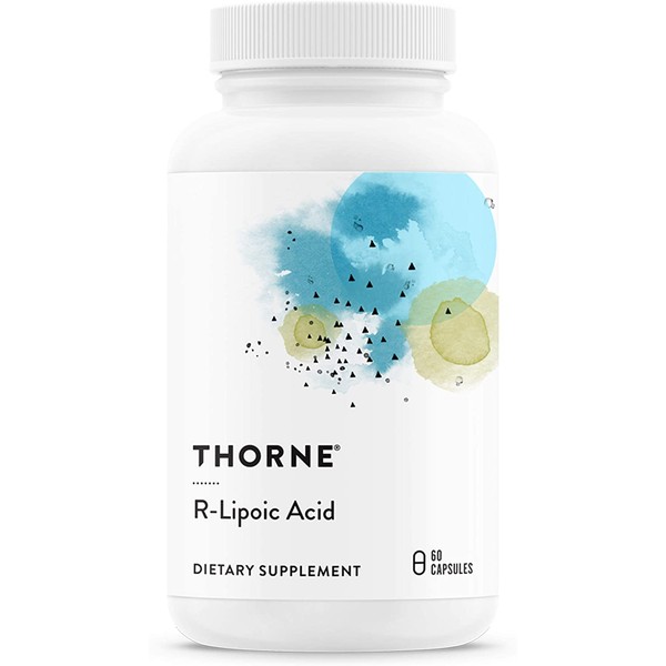 Thorne Research - R-Lipoic Acid - Alpha-Lipoic Acid (ALA) for Antioxidant Support - 60 Capsules