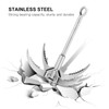 Stainless Steel Foldable Grappling Hook with 4 Claws for Climbing,