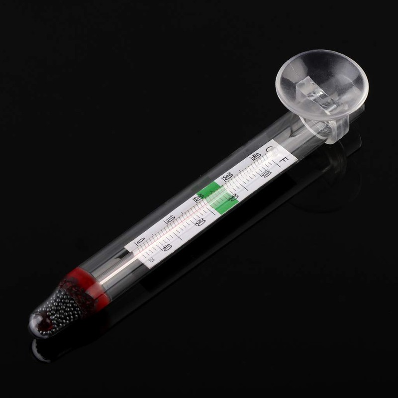 10 Pieces Aquarium Floating Fish for Thermometers Easy to Read