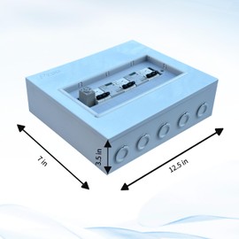 Generator Transfer Switch, 63A Automatic Transfer Switch, 120/240V, 15000W Capacity, Tailor-Made for Portable Generator. Pre-Wired to Meet The Emergency Power Needs of Homes and Small Businesses