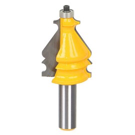 Yakamoz 1/2 Inch Shank Large Elegant Picture Frame Molding Router Bit Architectural Forming Milling Cutter Woodworking Tool