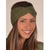 styleBREAKER 04026060 Women's Knitted Headband with Waffle Patent Knitting Pattern