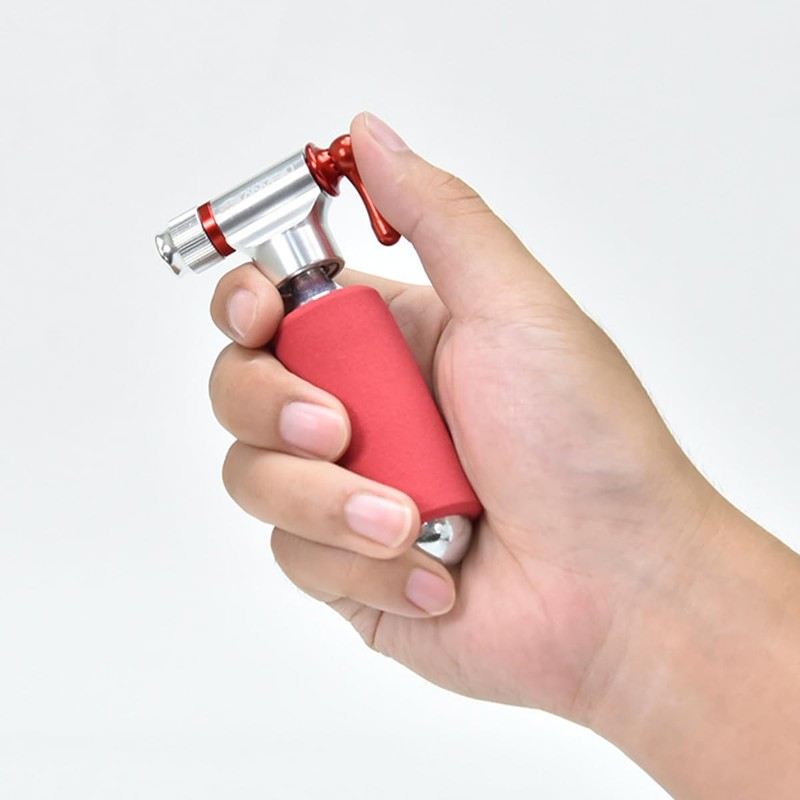 Sarini CO2 Inflator with Insulated Sleeve, Quick and Easy Valve