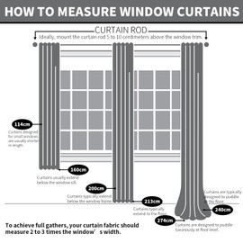 Neween Sheer Curtains White Floral Lace Curtains Rod Pocket Window Curtains Drapes for Short Curtains Bedroom, Each W145 x D213 cm, Set of 2 Panels