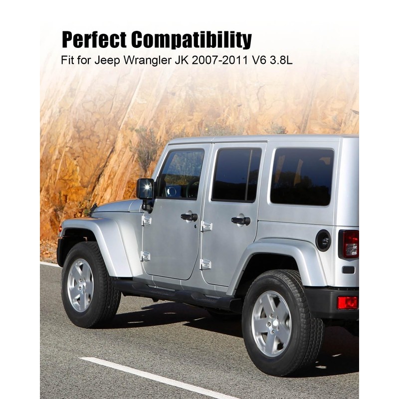 Engine Coolant Thermostat Housing Assembly Fit for Jeep Wrangler JK