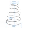 Cutetool GO-210-4 72082 Conical Coil Spring, Replacement Coil Spring for