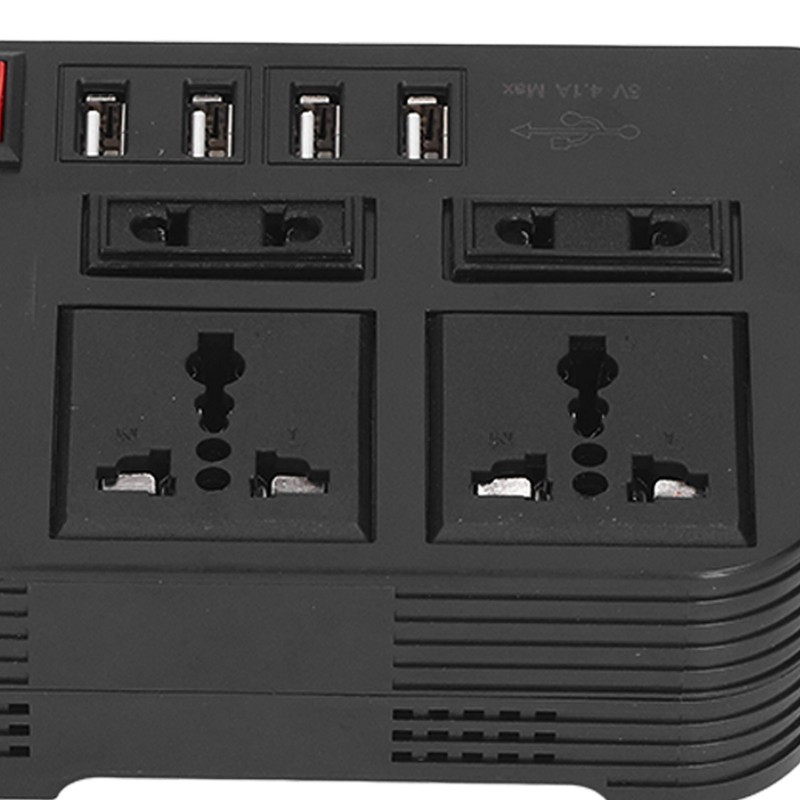 DC12V to AC220V LCD Modified Sine Wave Inverter Car Multifunctional