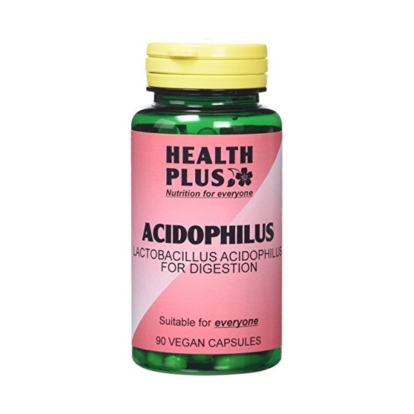 Health Plus Acidophilus Probiotic Digestive Health Supplement - 90 Capsules