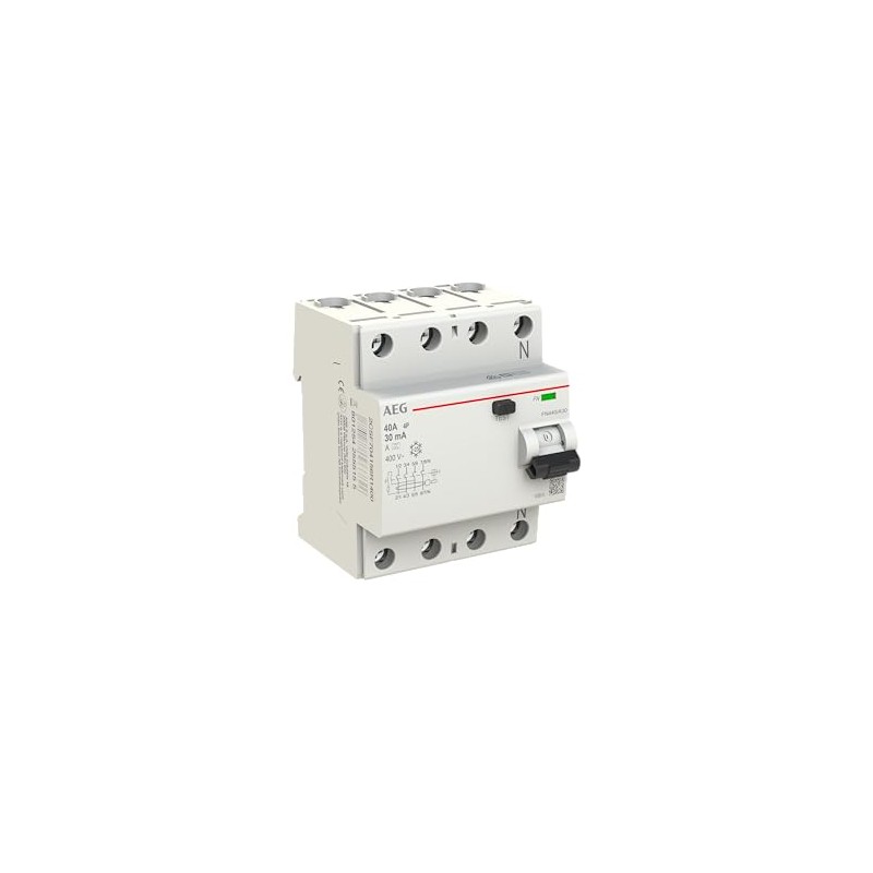 AEG FI Switch 4 x 40 A/0.03 FN440/A30, Residual Current