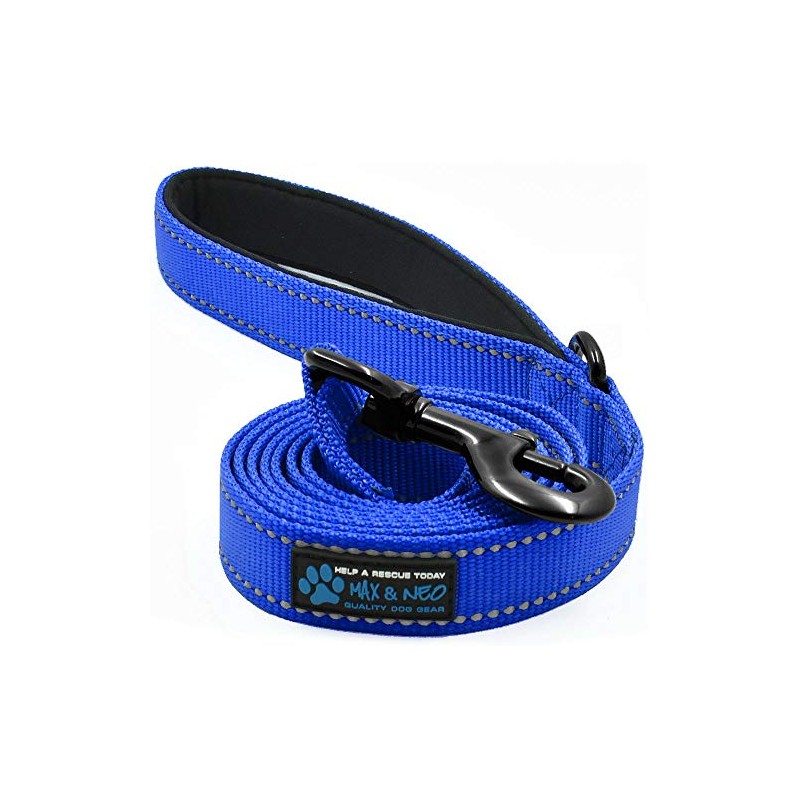 Max and Neo Reflective Nylon Dog Leash - We Donate