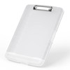 Rimilak Plastic Clipboard with Storage, 8.5 x 11 High Capacity