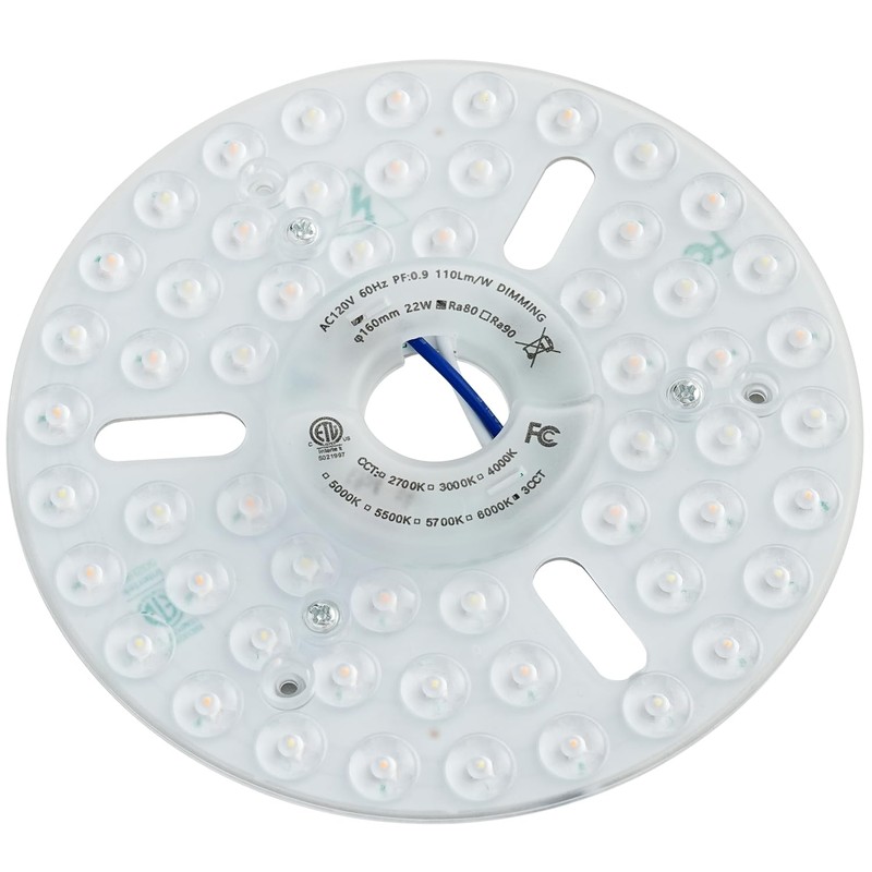 Ledytech 22W 6.3'' LED Retrofit Light Kit for Ceiling Fan