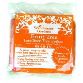 Winchester Gardens 5-Pack Fertilizer Spikes, Fruit and Citrus, 8-18-18