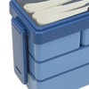 Bento Box Adult Lunch Box 3 Layers Stackable Lunch Container