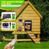 Automatic Chicken Coop Door Solar Powered - Remote Control/Timer/Light Sensor