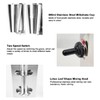 INTBUYING Dual Head Milkshake Machine Stainless Steel Milk Shake Machine