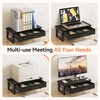 Computer Monitor Stand Riser, Desk Organizers and Accessories with Drawer,