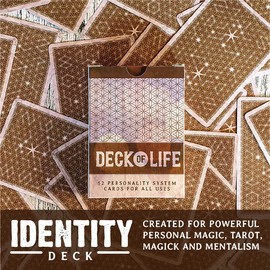 Miscellaneous Miracles Identity Deck - marked playing cards for magic, magick, mentalism, tarot, reading fortunes and more