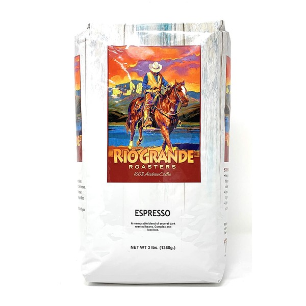 Espresso - Rio Grande Roasters 3 Lb. Bag Whole Bean Coffee