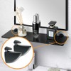 Alise 2 Pcs Adjustable Brackets Board/Glass Floating Shelf Brackets Wall