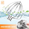 6 Draht Schlagobersaufsatz, Kompatibel mit Kitchen Aid 4.5-5 QT/ 6-8