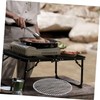 Gatuida Round Stainless Steel Grill Mesh Multi Function Barbecue Accessory