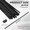 YELARXI Plastic Welding Rods, 9.8 Inch PE Welder Rod High-Strength