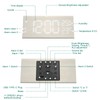 Digital Alarm Clocks for Bedrooms - Digital Clock Large Display,