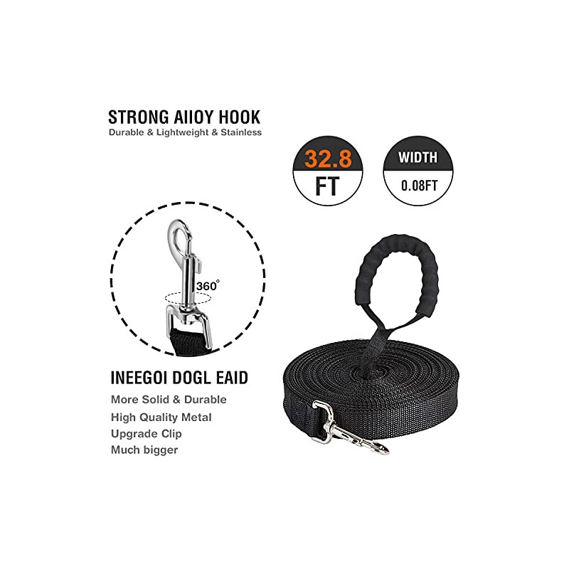Correa para Perros, 10m / 33ft Correas de Entrenamiento para