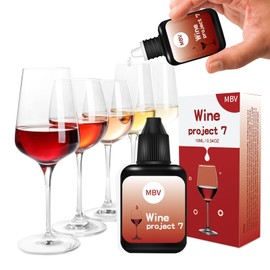 2 Bottles Wine Filter Drops, Red White Wine Lovers Tasteless Purifier Accessories Filters for Histamines and Sulfite, Gifts for Him Men and Women