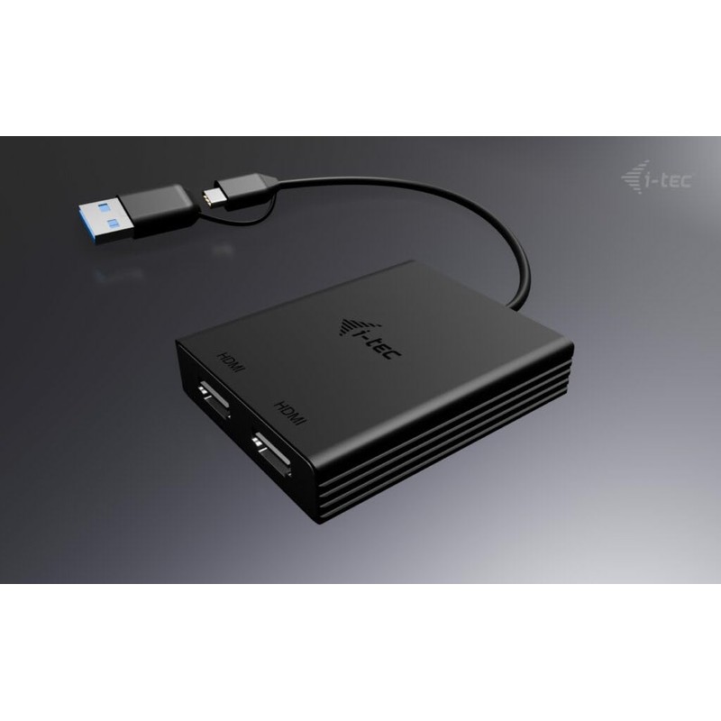 I-TEC USB-A/USB-C Dual 4K HDMI VideoAda