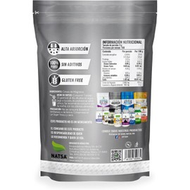NATSA Citrato de Magnesio 500 g y Citrato de Potasio 500 g 1 scoop diario de c/u Excelentes propiedades relajantes y para mejorar la salud ósea Calidad Premium Ingredientes Puros