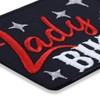 Lady Biker Sew-On Biker Girl Iron-On Patch Biker Patch Iron-On