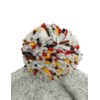 Pachamama Women Wool Bobble Beanie Hat Handknitted Cute Robin Design