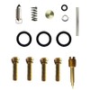 BenTsD Compatible with 4 Pack Carburetor Repair Kit Diaphragm Float