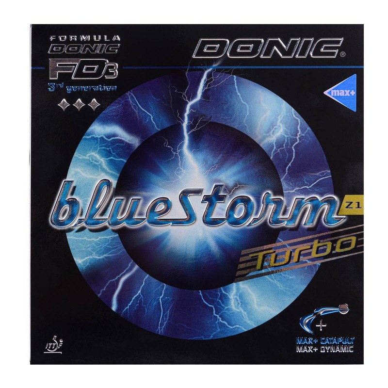 DONIC Bluestorm Z1 Turbo Rubber 2.3 mm Blue