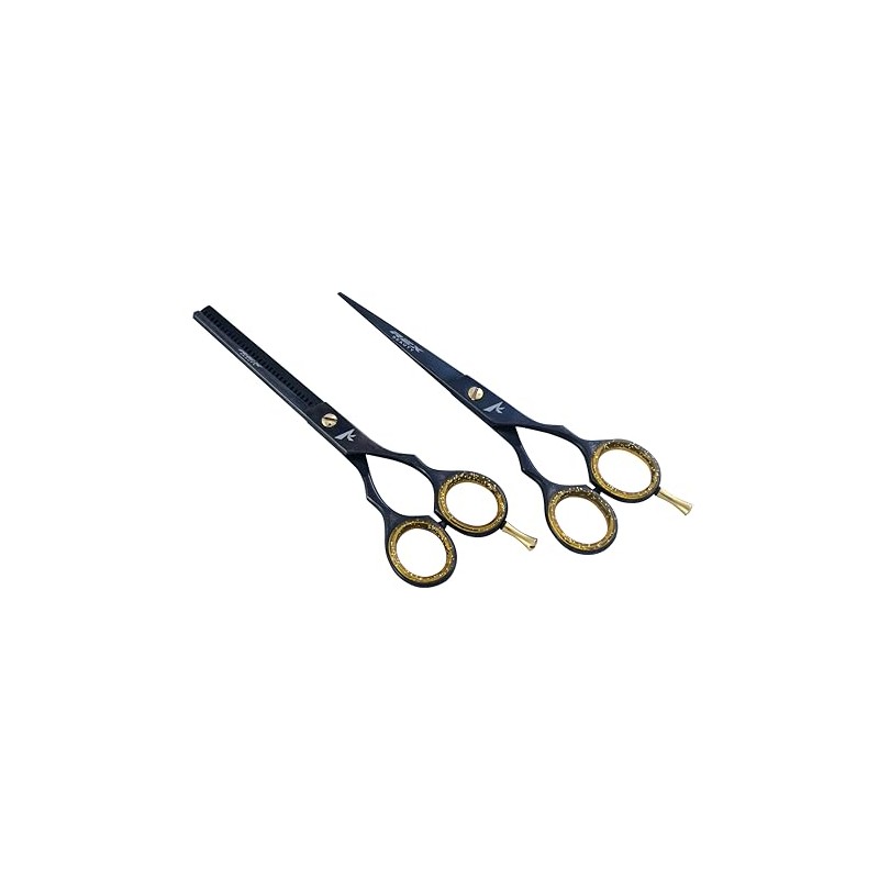 REX Professional Barber Hairdressing Scissors Set Salon Hair Cutting Thinning