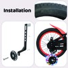 Kids' Bicycle Training Wheels Flash Mute Heavy Duty Rear Wheel