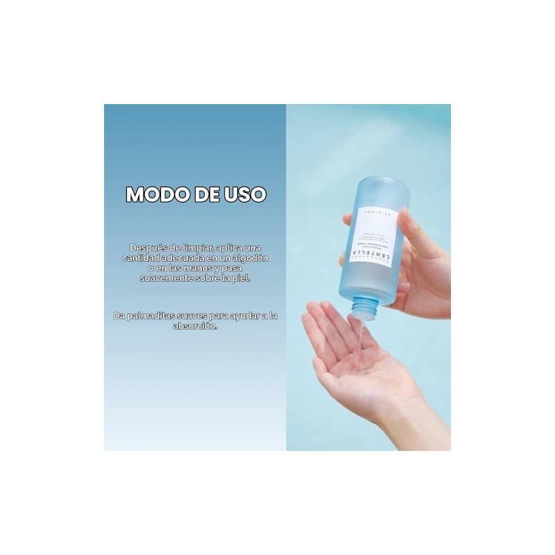 Tónico Iluminador Hyalu‑Cica Madagascar de SKIN1004 – 210 ml