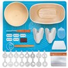 Reggimi Banneton Bread Proofing Basket Set - 27 Piece Bread