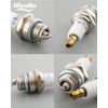 Hicello 2 Pcs L7T Spark Plugs, 2 Stroke Spark Plug